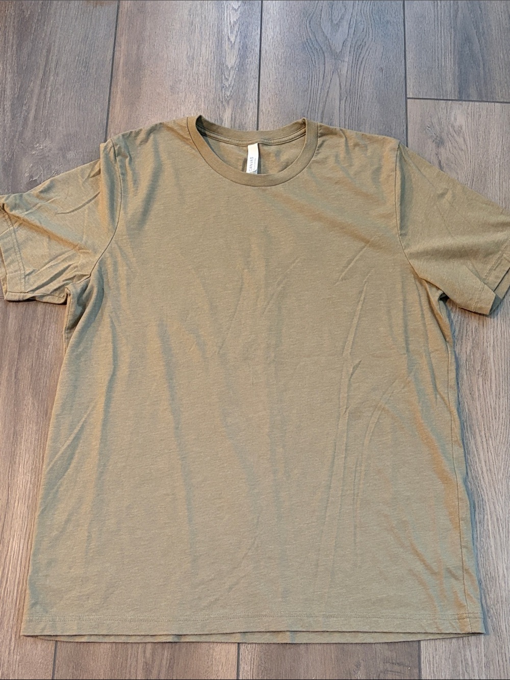 Men's Classic Crew Neck T-Shirt - Tan